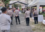 Polres dan KPU Parimo Gelar Simulasi Pengamanan Pendaftaran Paslon Bupati