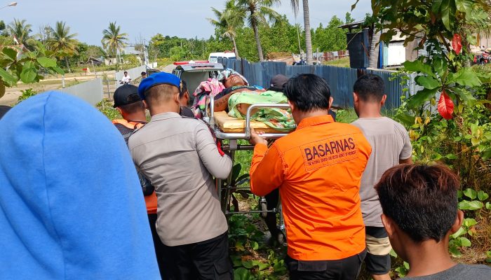 Alami Kecelakaan Kerja, Tim SAR Gabungan Evakuasi ABK KM Anugerah Lestari 03 di Perairan Teluk Tomini