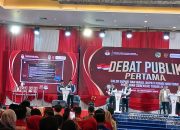 Debat Publik Pertama Cabup dan Cawabup Parigi Moutong Sukses Digelar