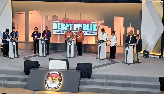 Gelar Debat Publik Terakhir, Ini Imbauan Ketua KPU Parigi Moutong